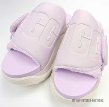 UGG LA ALTO SLIDES "LAVENDER FOG" SUGARSOLE PLATFORM UGG SANDALS 1125022 SIZE 10