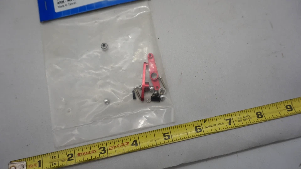 Heli-Max HMXE8821 Mixing Arm Aluminum Arm-MX400 NOS free ship USA - Image 2 of 2