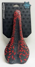 Supacaz Scorch Carbon Saddle - Red - 126mm x 270mm - 140g