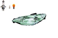 Scheinwerfer Passend FüR Peugeot 206 CC 09/ 98- Links Fahrerseite + Leuchtmittel