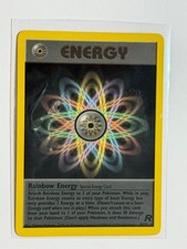 Rainbow Energy (80) #80/82 Team Rocket Rare, Unlimited Lightly played on eBay
