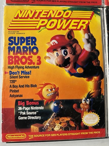 First 15 Issues Nintendo Power Magazine Lot 1 2 3 Premier Mario Zelda Poster CGC - Picture 12 of 19