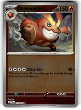 Pokemon 2025 ME02: Phantasmal Flames Card #16 Darmanitan Reverse Foil