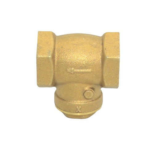 3/4" NPT Threaded Brass Swing check Valve non-return one way for water oil
