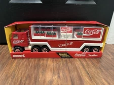 Vintage 1989 Buddy-L Coca-Cola Truck & Trailer NIB