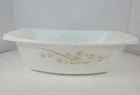 Pyrex - Vintage 038 Golden Honeysuckle 4 Qt Deep Casserole Dish - No Lid
