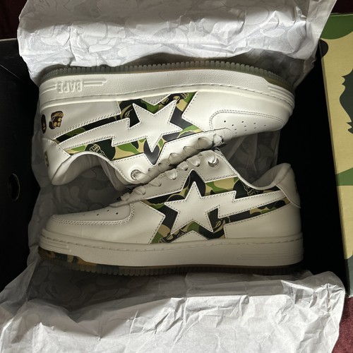 BAPE x BAYC STA Low Green Camo Size 6 DS NEW /1000 RARE | Bored Ape Yacht Club