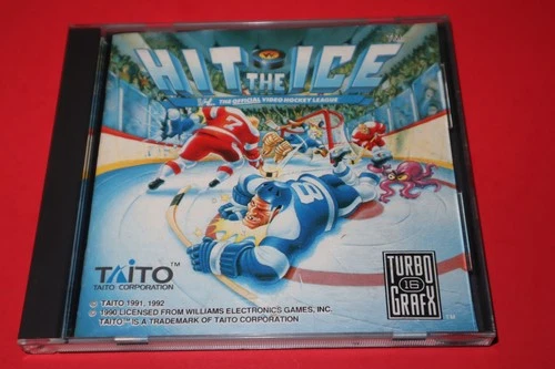 New ListingHIT THE ICE FOR TURBOGRAFX 16 TG-16 IN CASE WITH INSTRUCTIONS!