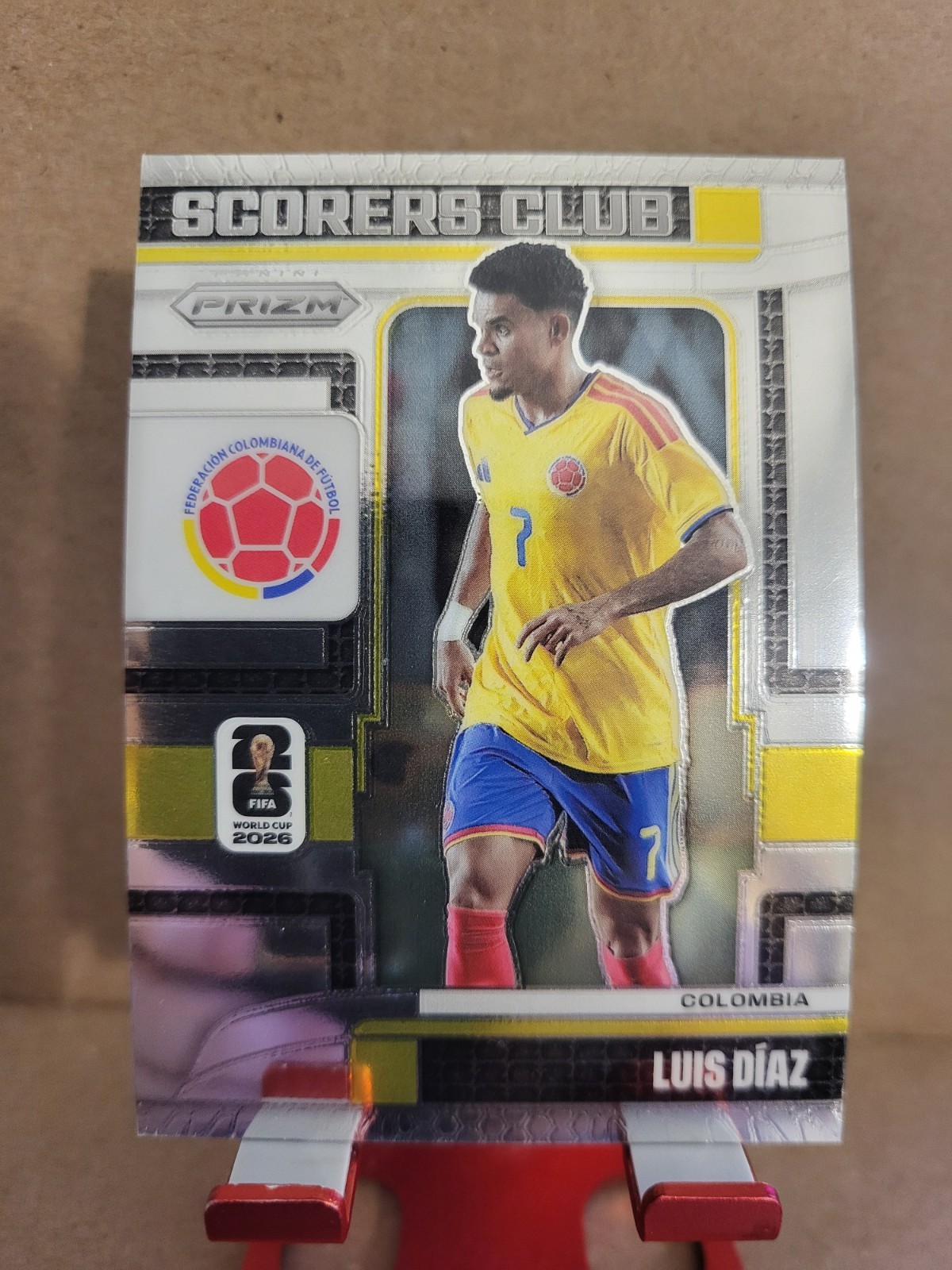 2026 Panini Prizm FIFA World Cup Luis Diaz #22 Scorers Club