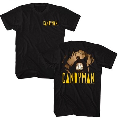 Candyman Silhouette Front And Back Black Movie Shirt
