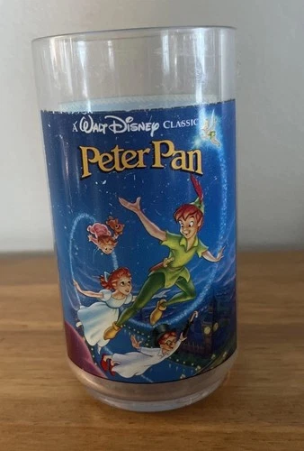 Vintage Disney Classic Peter Pan Collector Series 4 Burger King Coca-Cola Cup