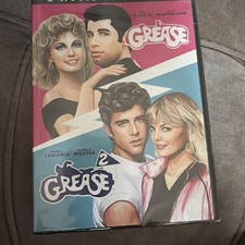 New Sealed Grease 1 Grease 2 2 Movies Collection New DVD