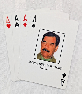 トランプ IRAQI Most WANTED Playing Cards 2003 Iraqi Most Wanted Playing Cards Military Iraq. Sealed! New