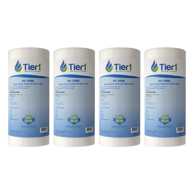 10x4.5 Inch 5 Micron Pentek DGD-5005 Comparable Sediment Water Filter 4 Pack