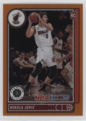 2022 Chronicles Hoops Premium Stock Orange 62/75 Nikola Jovic #583 Rookie RC 0ad