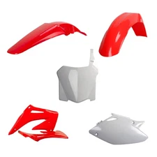 Polisport MX Plastic Kit for Honda CRF450R (2002-2003) Dirt Bike, OEM, Red/White