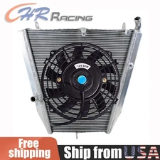 ALUMINIUM RADIATOR + FAN FOR HONDA CBR1000RR CBR 1000RR 2004 2005 04 05