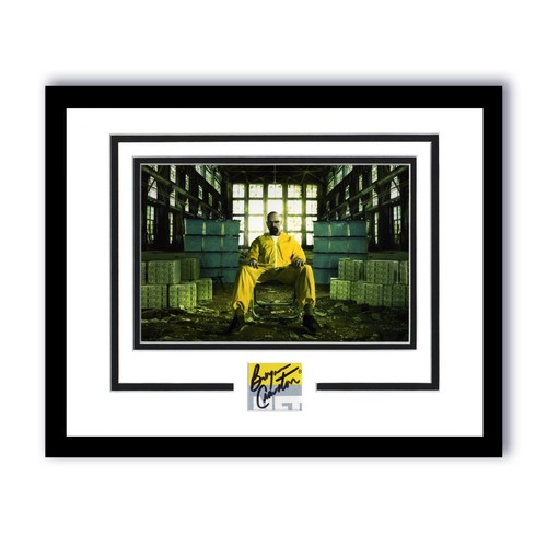 Bryan Cranston "Breaking Bad" AUTOGRAPH Signed Custom Framed 11x14 Display ACOA