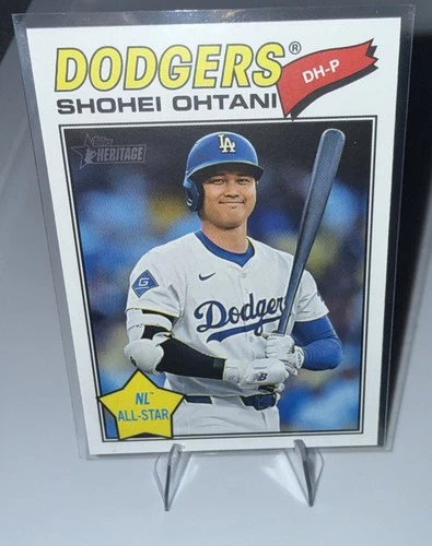 2026 Topps Heritage All Star Icon Variation Shohei Ohtani Dodgers SP 290