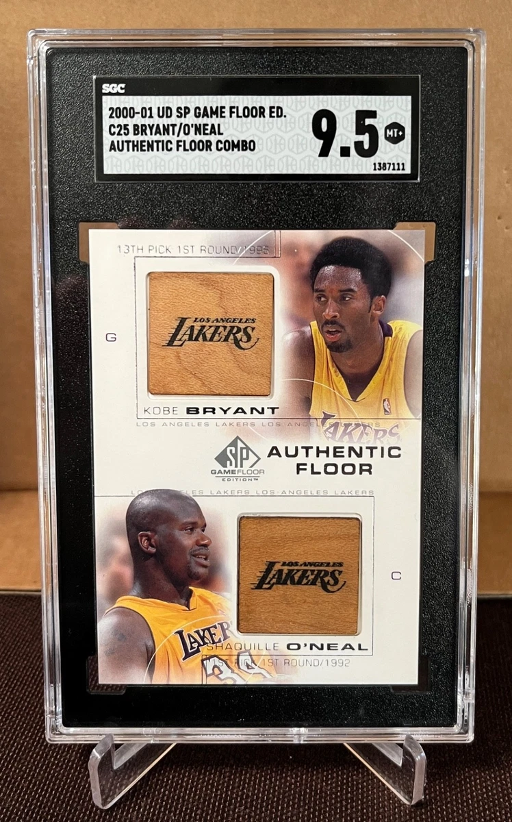 2000-01 SP Game Floor Edition - Kobe Bryant/Shaquille O'Neal #C25