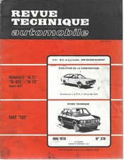 Revue technique Fiat 132