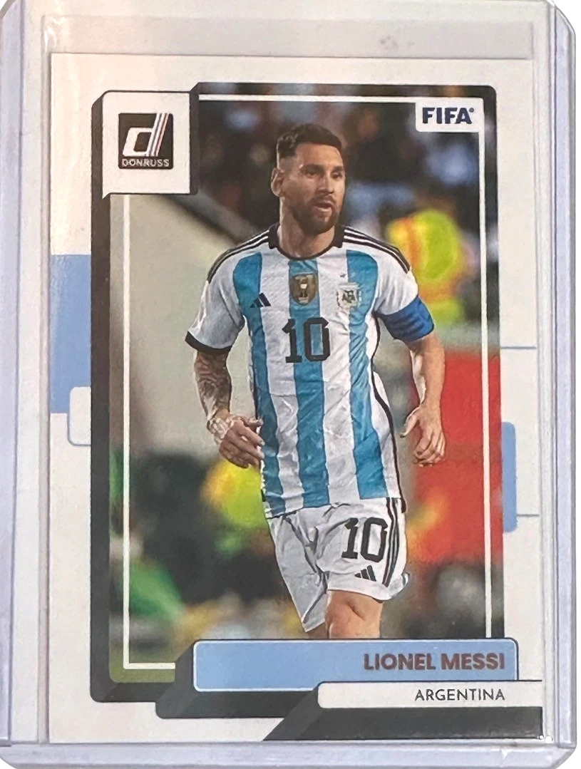 2022-23 Panini Donruss Lionel Messi #10 for sale | eBay