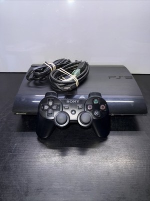  Cosmetically Flawed/Read First Sony PlayStation 3 PS3 Super Slim Black 250GB