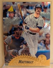 1995 Pinnacle MUSEUM COLLECTION 21 Don Mattingly Yankees RARE STARBURST PARALLEL