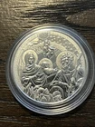 Scottsdale Mint - Nativity Scene - Silver 1 oz round in capsule