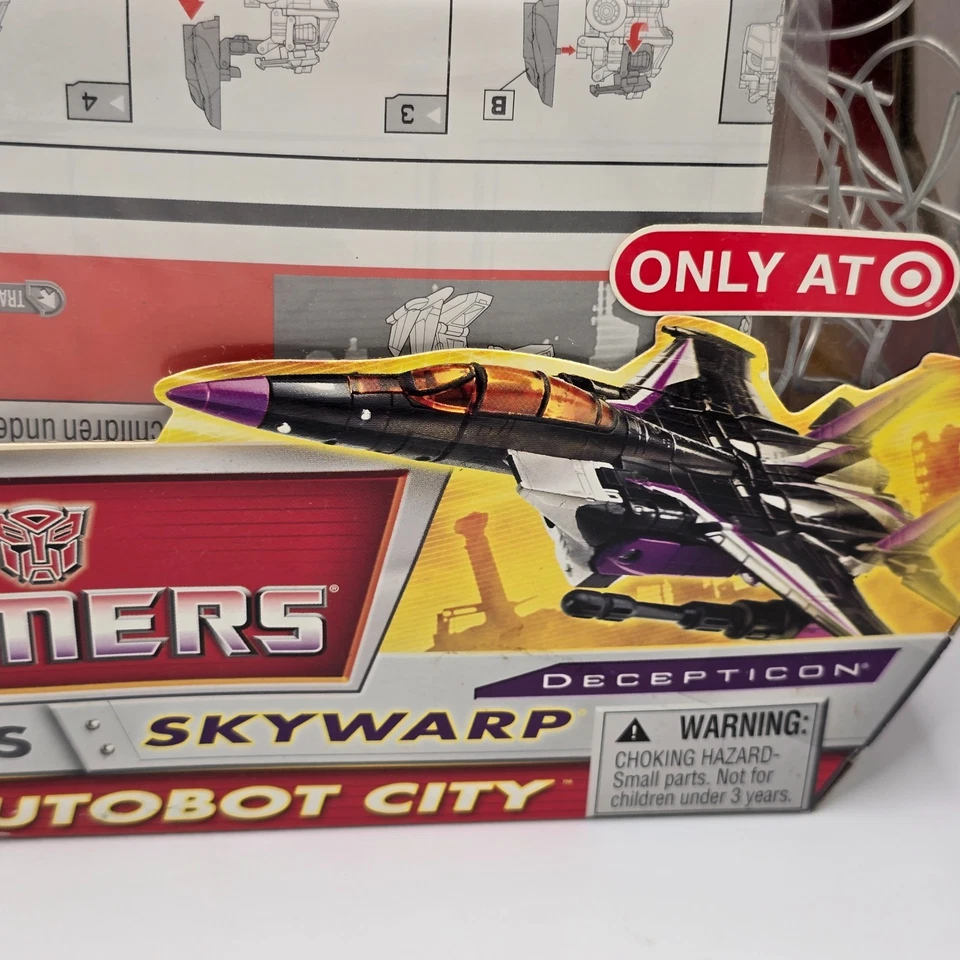 Transformers 2006 Ultra Magnus vs Skywarp Battle for Autobot City somente caixa vazia - Imagem 3 de 4