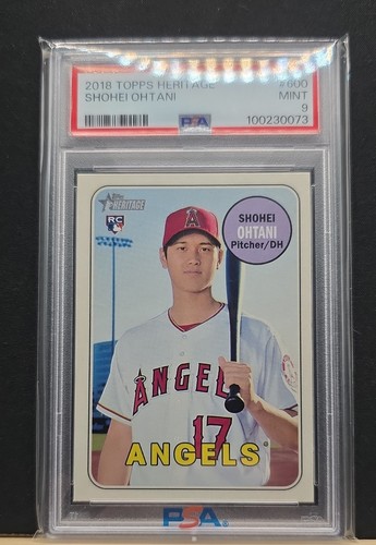2018 Topps Heritage High Number - Shohei Ohtani #600 (RC)