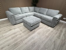 DFS - MAVAM Modular Premium Fabric 2 Corner 2 Sofa + Footstool - RRP £3499