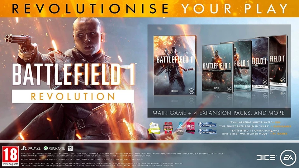 Battlefield 1 Revolution (Xbox One) Xbox One Re (Microsoft Xbox One) (UK IMPORT) - Image 2 of 4
