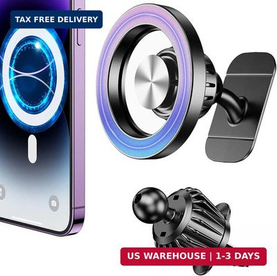 for Magsafe Car Mount Vent[20 Strong Magnets]for iPhone Magnetic Car Mount[360°]