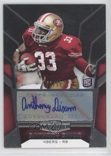 2010 Topps Unrivaled Rookie Black Auto 52/99 Anthony Dixon #102 Auto 0a1