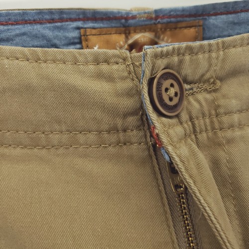 NEW Red Camel Shorts Mens 30 Brown Cotton Slash Pockets 9" Inseam Flat Front - Picture 3 of 9