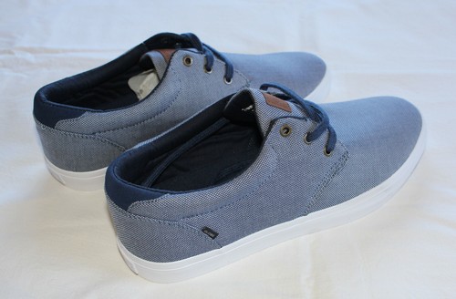 Globe Willow Mens Navy Chambray Trainers Skate Shoes Size UK 10 / USA 11 New - Picture 5 of 8
