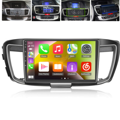 Android 15.0 For Honda Accord 2013-2017 Car Stereo Radio Apple Carplay GPS Navi