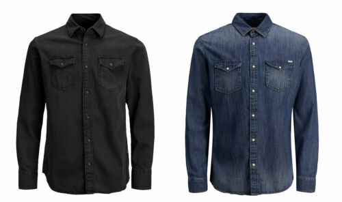 Chemise Western Homme Stars & Stripes - Réf Y-03, 100% Coton, Motif Carreaux Bleu