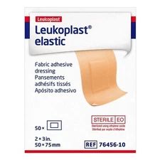 Leukoplast Elastic Adhesive Strip, 2 x 3 Inch BSN 7645610 CASE OF 600