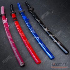 40" Japanese Samurai Dragon KATANA Sword w/ Carbon Steel Blade & Wood Scabbard