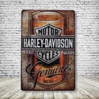 Harley Davidson Motorcycle Vintage Style Tin Bar Sign Man Cave Collectible New