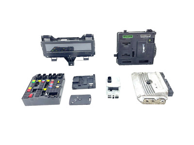 RENAULT GRAND SCENIC Motorzündung ECU Kit Set Schlüsselschloss 1,6 BENZIN 09-15  