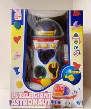 New Space Robot Astronaut Puzzle Giant Figures Model Toys Gift H31Cm Decoration