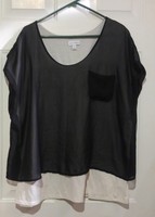 Women's Fashion Bug Blouse Looks Like Two Pieces 2x Women's Fashion Bug Blouse Looks Like Two Pieces 2x
