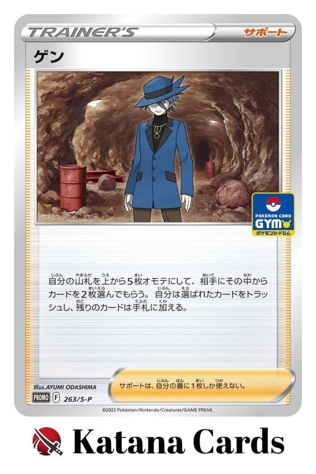 EX/NM Pokemon Cards Riley PROMO 263/S-P S-P Japanese