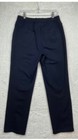 ST. JOHN SPORT Pants Women's 8 Navy Straight Leg 5 pocket With Gold Accents — photo 3