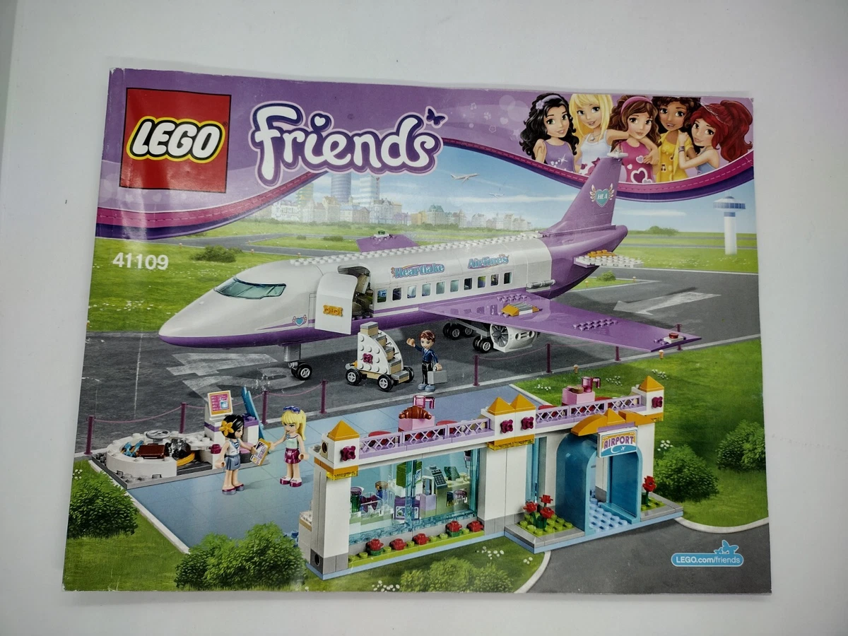 LEGO FRIENDS 41109 Heartlake Airport Airplane INSTRUCTIONS ONLY