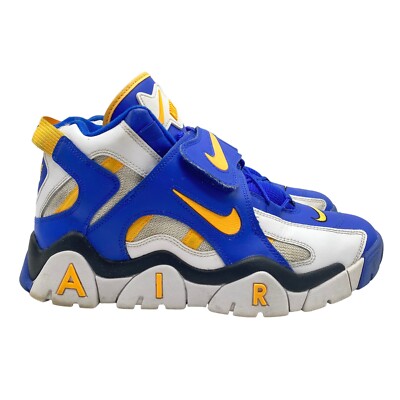 Chaussures de sport Nike Air Barrage Mid homme taille 10 US blanc