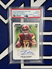LUKE MCCAFFREY 2024 PANINI INSTANT ACCESS SIGNATURES AUTO JUNGLE #11/25 PSA 10